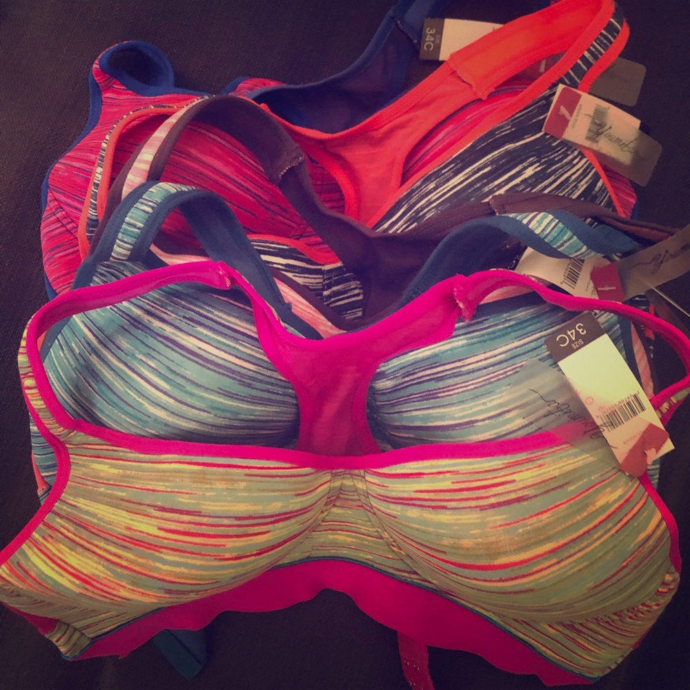 Sports bras set of 5